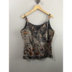 Ashley Stewart Blouse Women 16 Silk Wrap Vintage